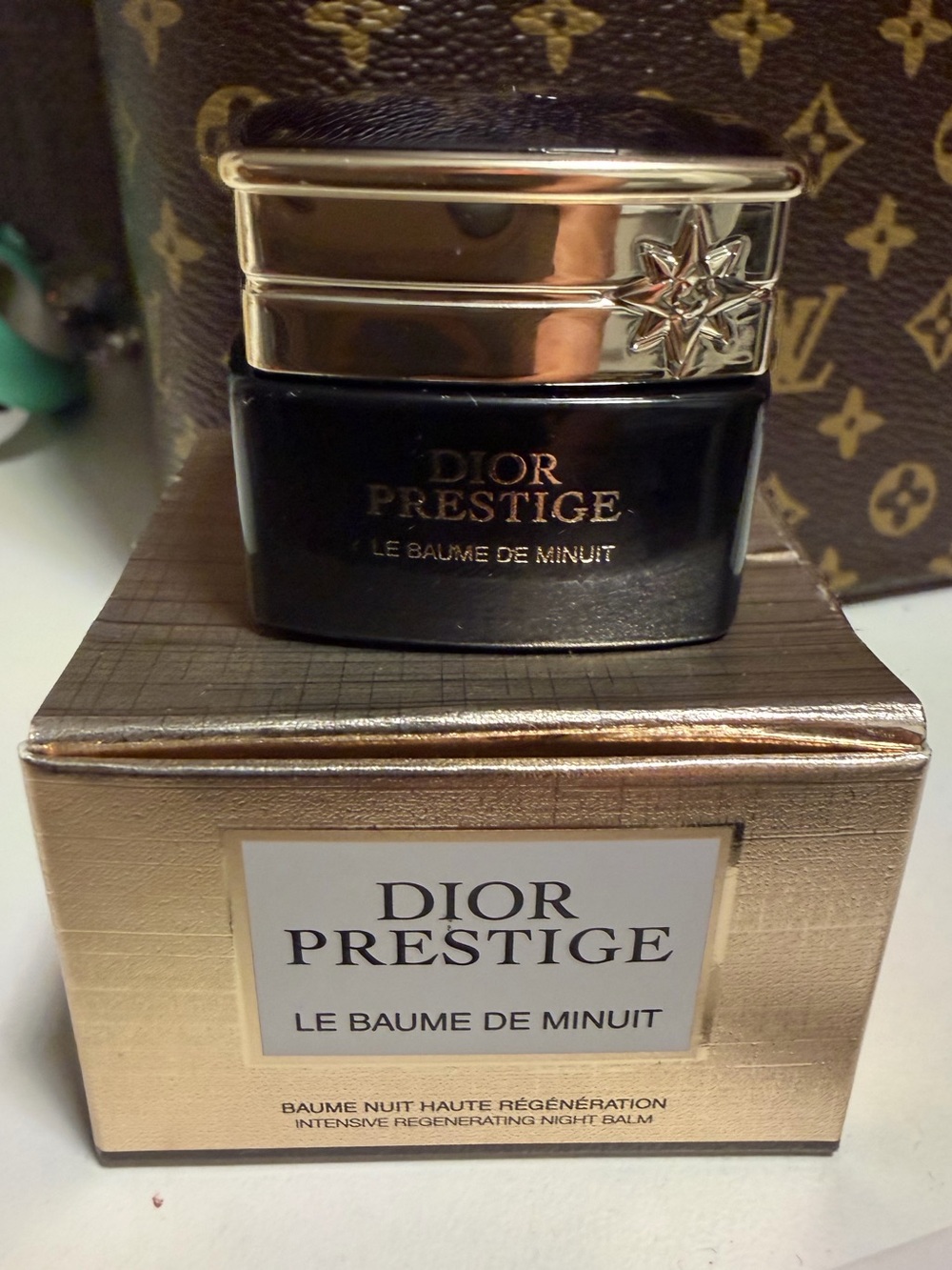 Dior Prestige Le Baume de Minuit Night Balm - Black & Gold 0.17oz